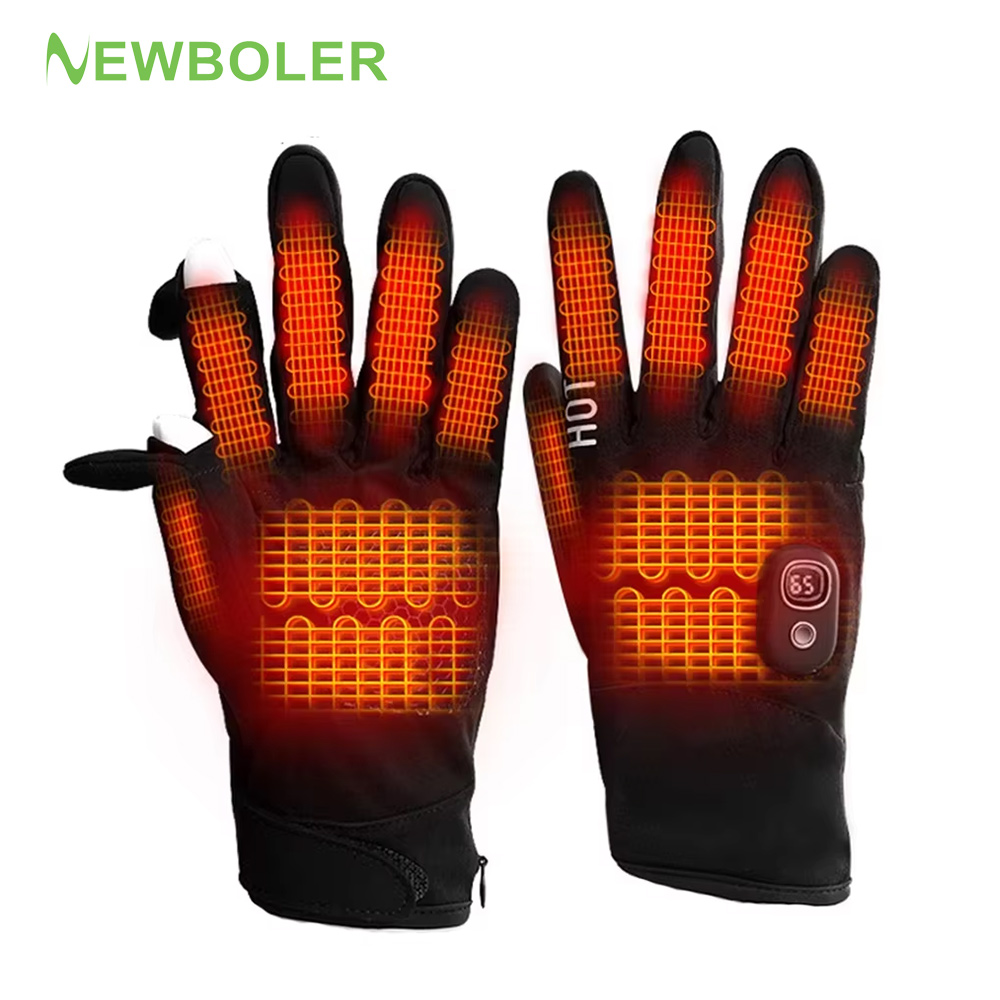 Ski Glove Waterproof - Winter Heated Gloves Unisex Waterproof Windproof