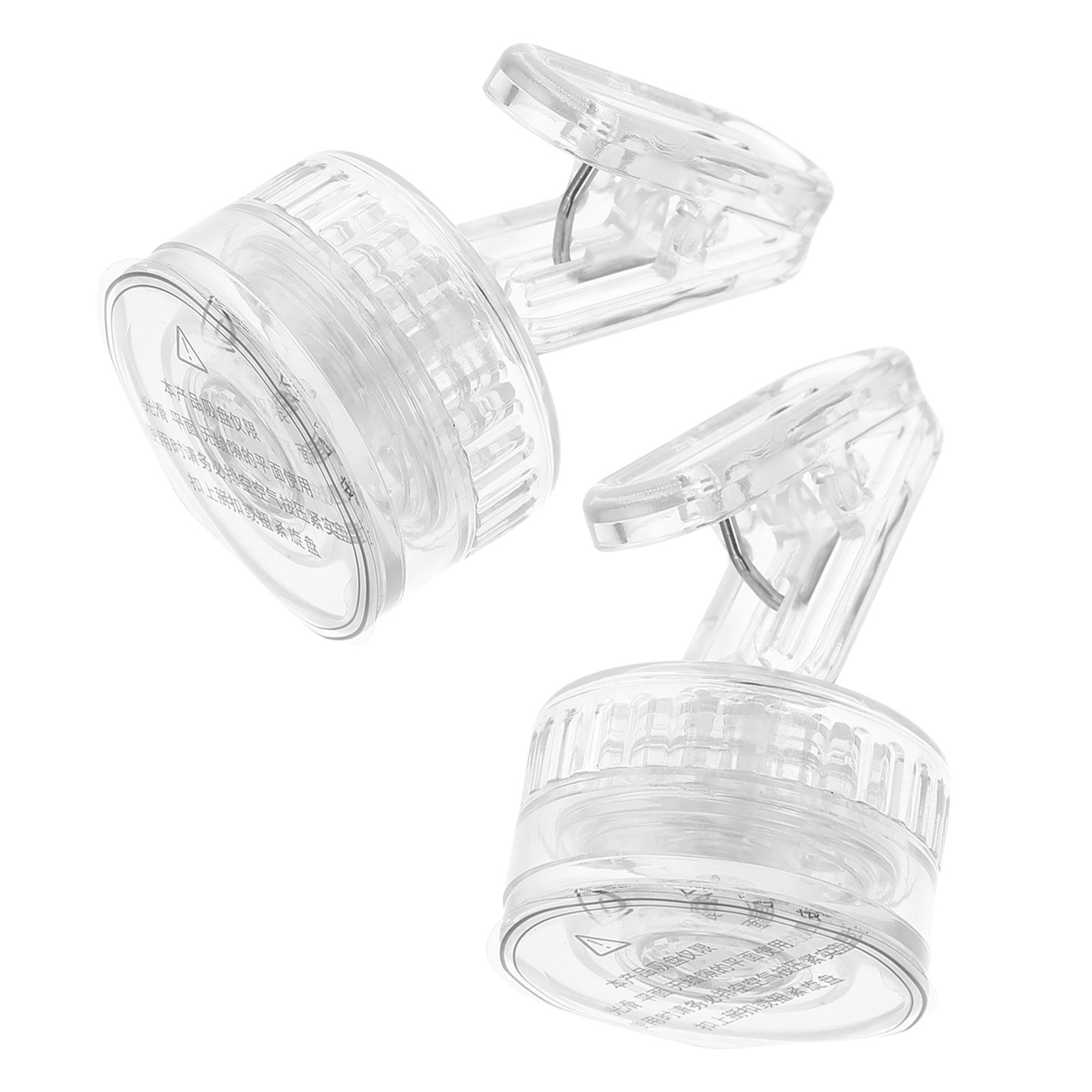 Dish Glove Rubber - 2Pcs Suction Cup Transparent Rotatable Wallmounted