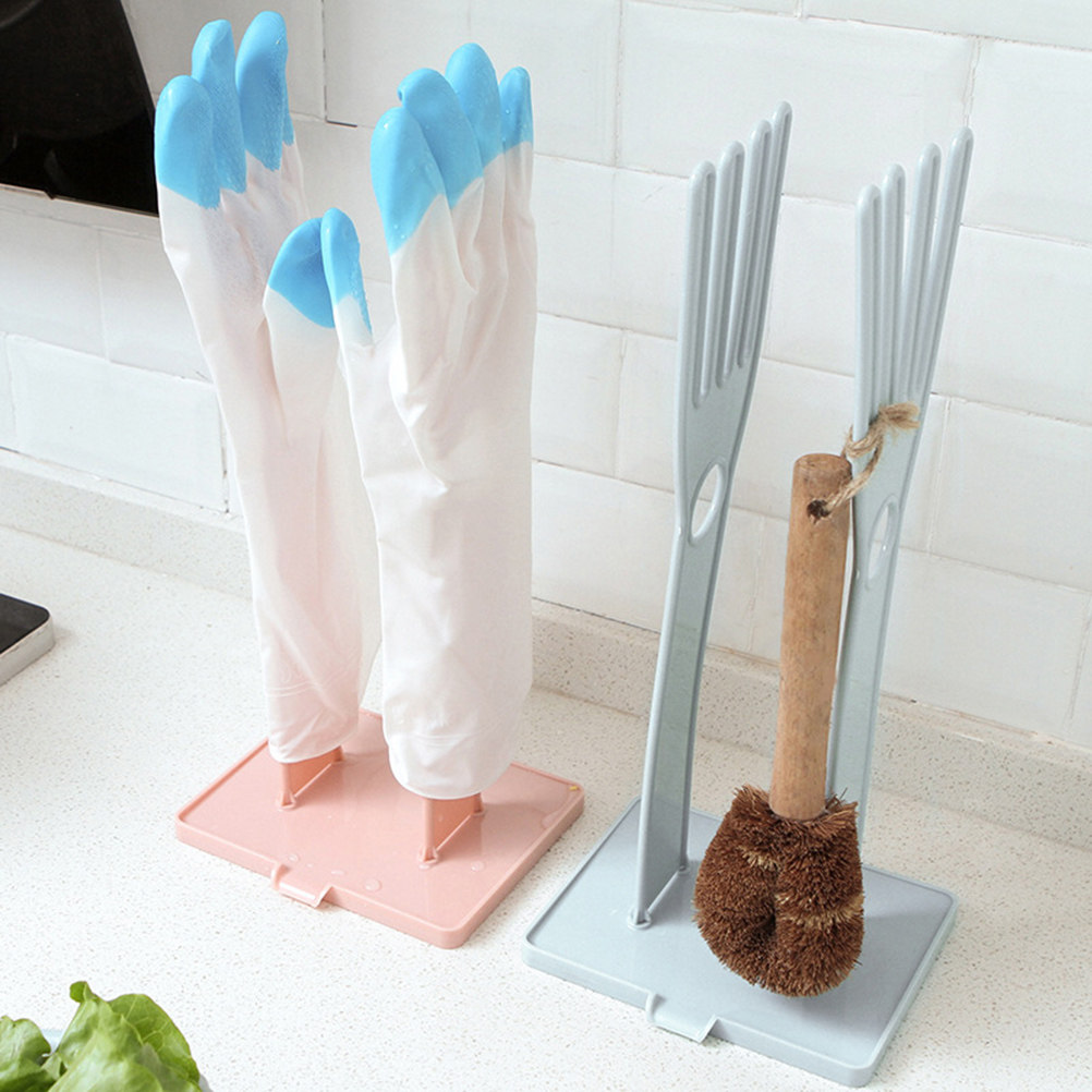 1Pcs Modern Kitchen Drain Rack - Dish Glove Rubber 评论和价格