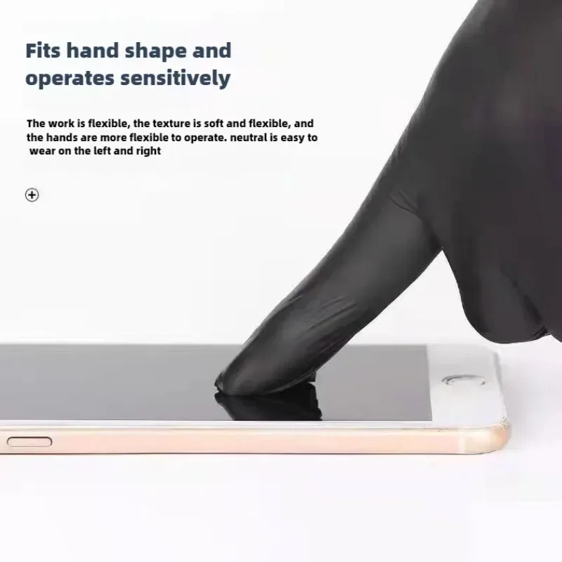 Disposable Gloves Black Home N - Nitrile Mechanic Glove 评论和价格