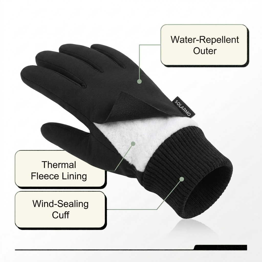 Cold Weather Cycling Gloves, T - Winter Glove Insulated 评论和价格