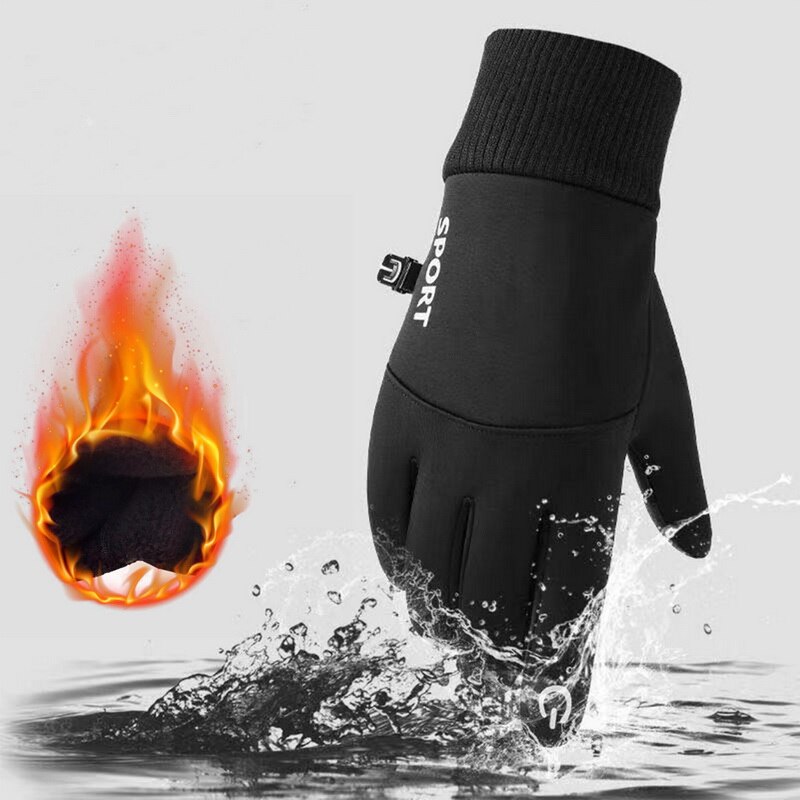 Winter Warm Full Fingers Water - Ski Glove Waterproof 评论和价格