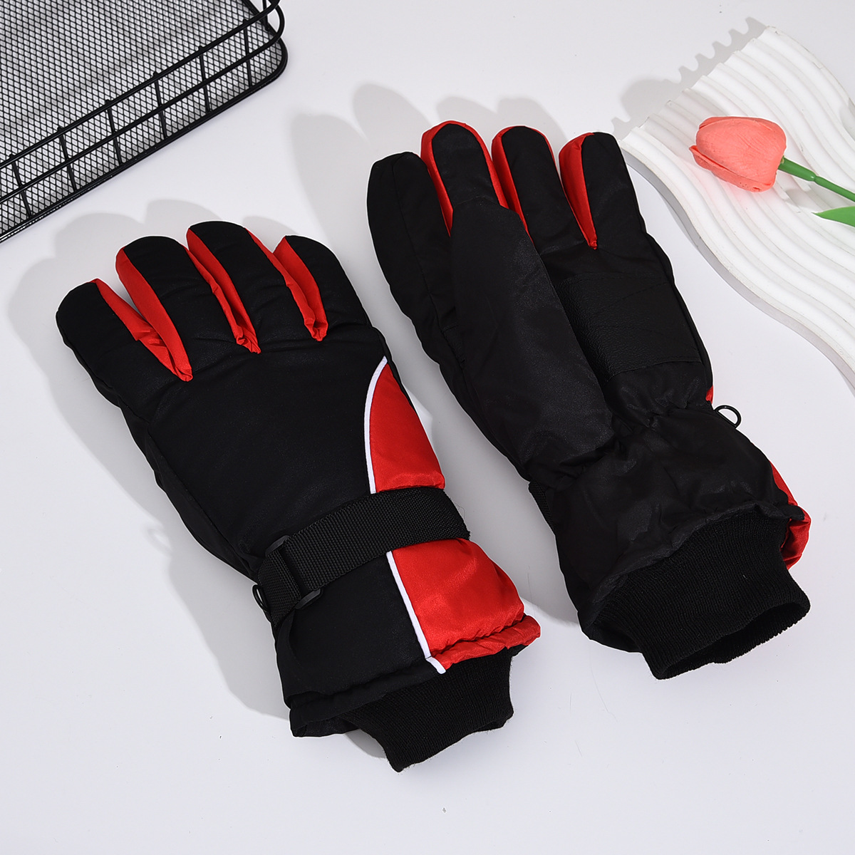 Fashion Windproof Ski Gloves N - Ski Glove Waterproof 评论和价格